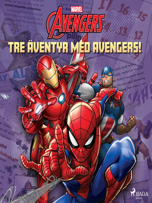 cover image of Tre äventyr med Avengers!